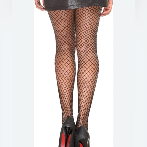 🆕Black Medium Mesh Fishnets - Picture 2 of 16